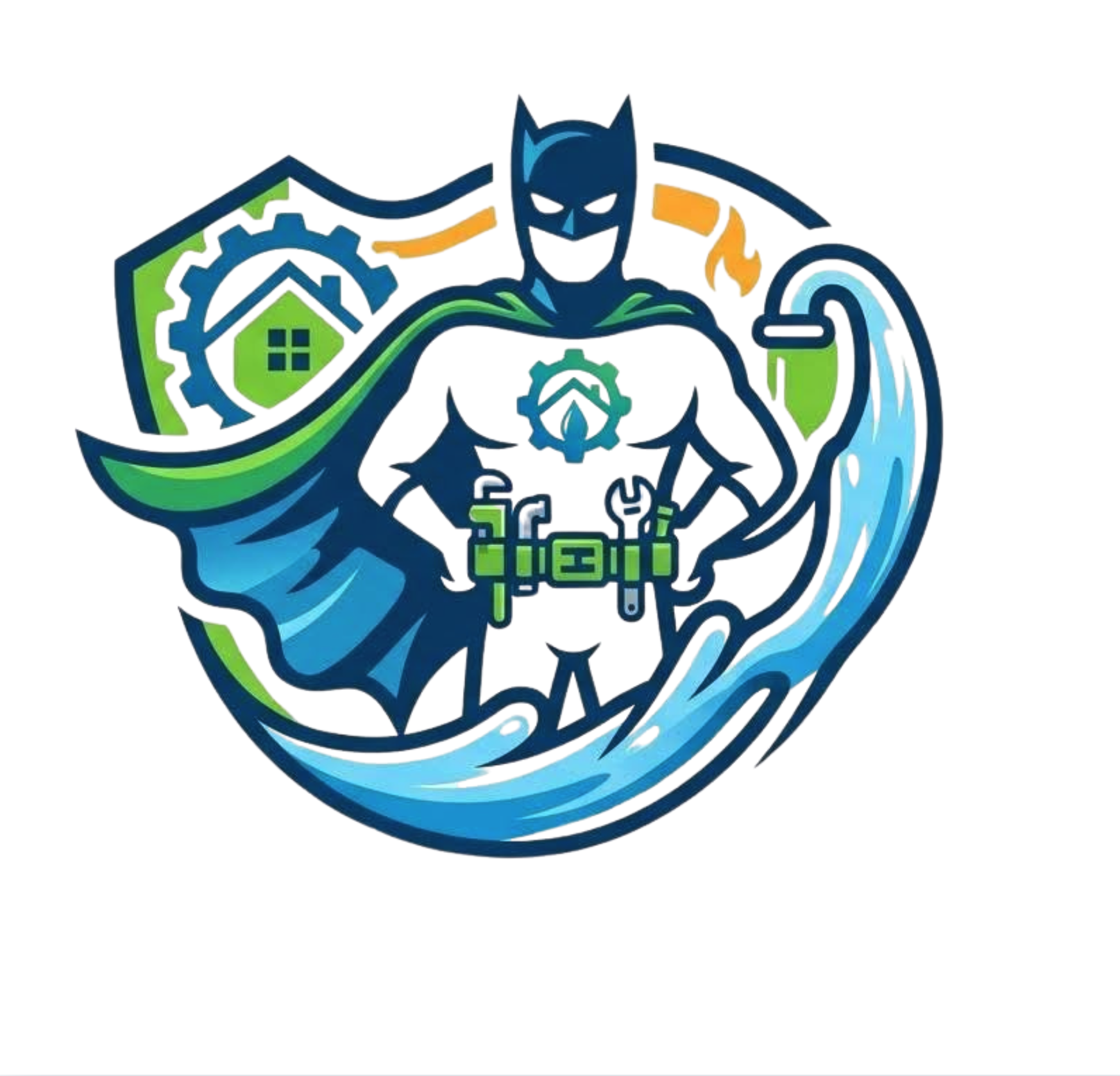 BathMan Plumbing logo